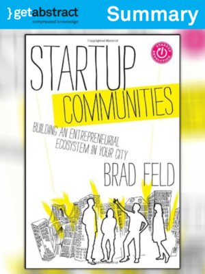 Brad feld book startup communities